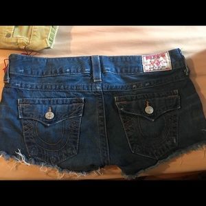True religion shorts